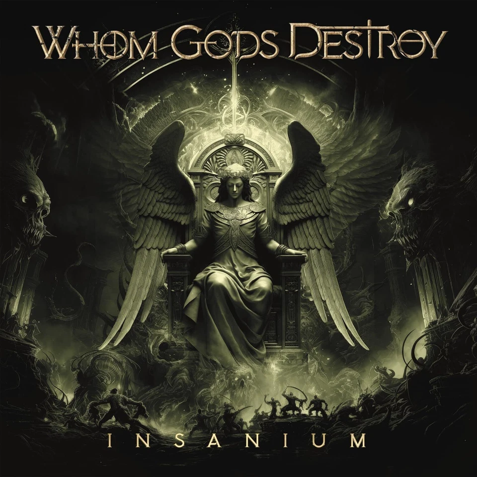 Whom Gods Destroy Insanium (Vinyl) 12" Album (Gatefold Cover) (US IMPORT) - Image 1 of 1