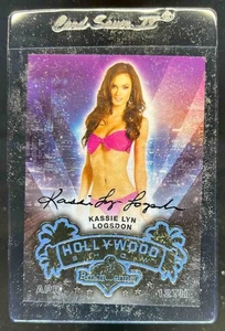 2014 Bench Warmer Kassie Lyn Logsdon Hollywood Show Autograph Auto #15 - Picture 1 of 2