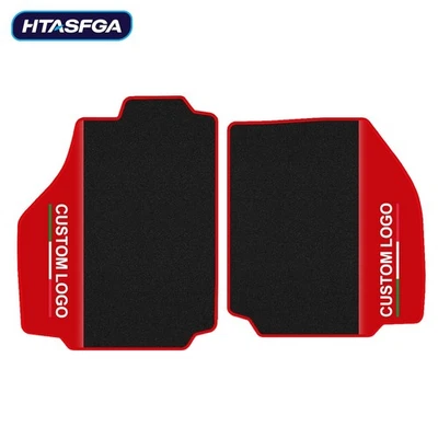 For Ferrari 488 Spider 2016-2020 luxury Badge Carpet Velour Car Floor Mats - Image 1 of 4