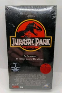 Jurassic Park (VHS 1993) Universal Original 1st Edition Brand New Sealed 81409 - Foto 1 di 3
