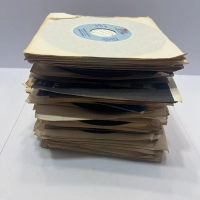 Lot of 94 45 rpm Records Various Labels And Artist RARE D.J Copy’s Promo’s Etc! - Image 1 of 4