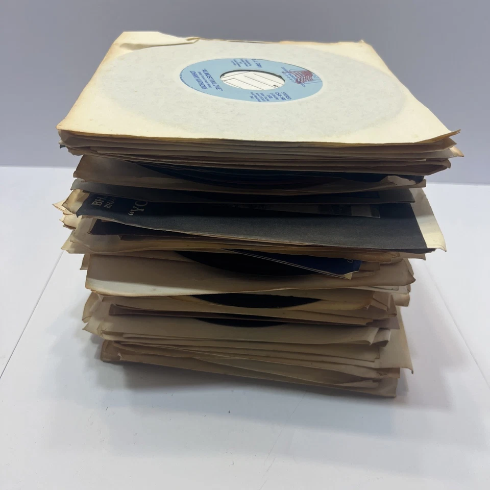 Lot of 94 45 rpm Records Various Labels And Artist RARE D.J Copy’s Promo’s Etc! - Image 1 of 4