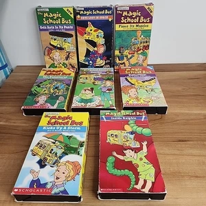 Vintage The Magic School Bus VHS Lot 8 Educational Kids PBS Scholastic's - Picture 1 of 11
