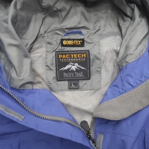 Giacca antipioggia donna Pacific Trail taglia grande con cappuccio impermeabile outdoor - Foto 1 di 11