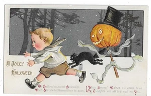 Gottschalk Kneipe. Halloween Postkarte "An Halloween, süßes Halloween..." - Bild 1 von 2