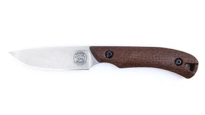 White River Smith & Sons Axiom, Natural Burlap Micarta Steel Blade New - Picture 1 of 1