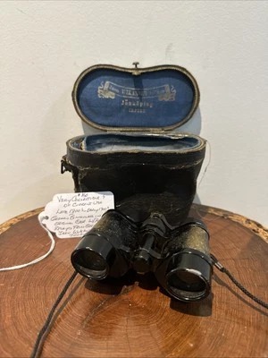 19th Century Opera Binoculars German Jonkping Original Bill Of Sale And Repair - Image 1 of 4