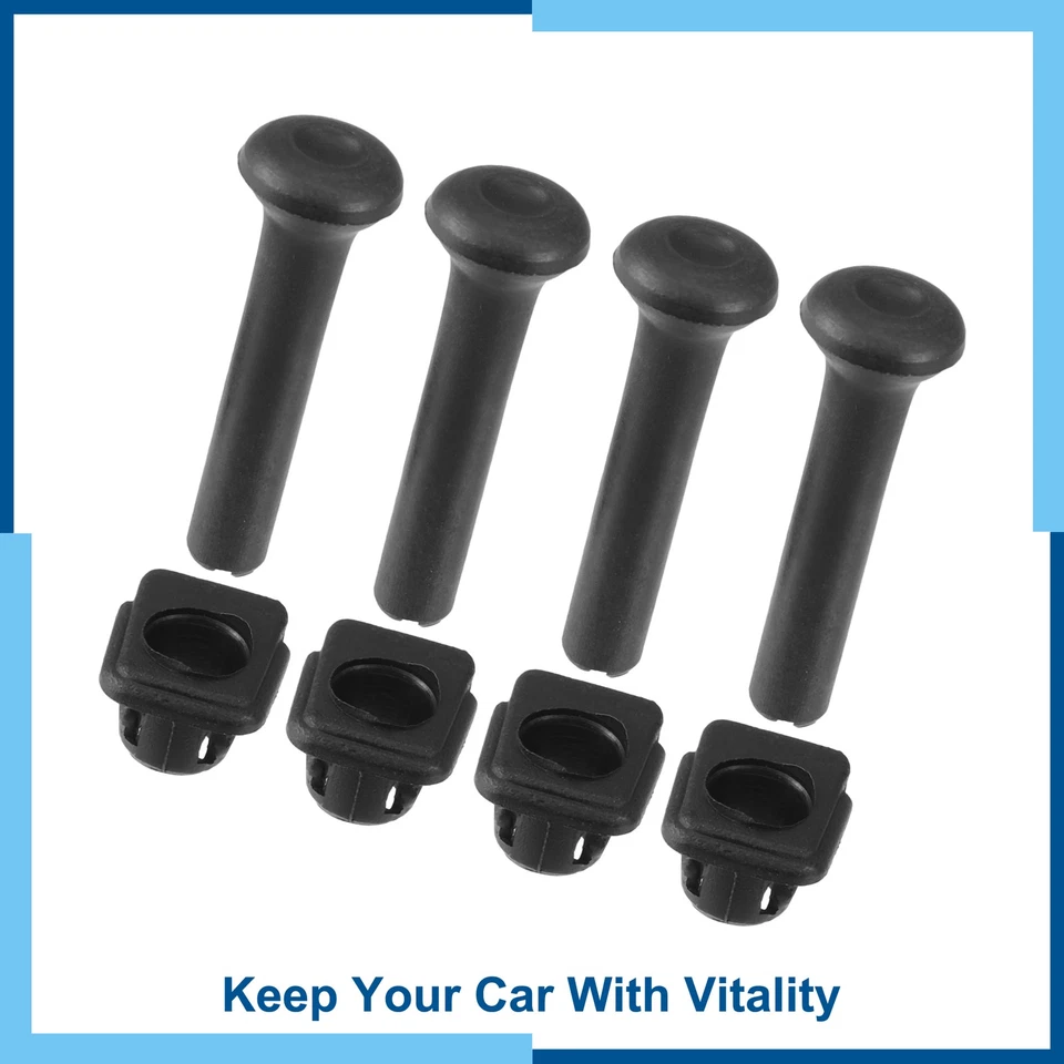 Maçaneta de trava de porta e tampa de botão de trava compatível com VW Jetta Mk2 84-92 - Imagem 1 de 4