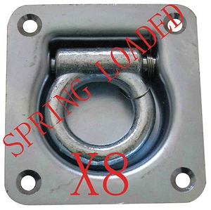 Lashing Ring Spring Loaded Recessed Tie Down Truck Trailer Ute Tray 4x4 - Picture 1 of 3