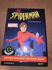 Spider-Man Bust Animated series. Wal-Mart Exclusive Figure New in Box 1016/320 - Picture 1 of 5