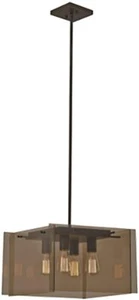 NEW Trans Globe Lighting Signature 4-Light Oil-Rubbed Bronze Pendant 10313 ROB - Picture 1 of 2