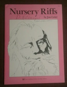 Nursery Riffs By Jon Grier Piano Book Jazz - Picture 1 of 2