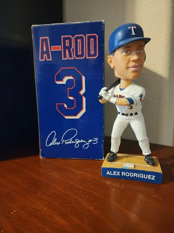 2003 Alex Rodriguez Texas Rangers Bobblehead Cover