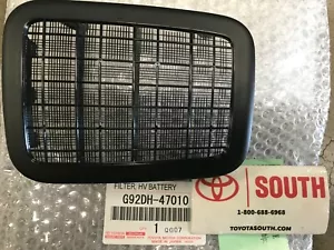 GENUINE TOYOTA 2010 - 06/2013 PRIUS HV BATTERY COOLING AIR INTAKE FILTER SCREEN - Picture 1 of 3