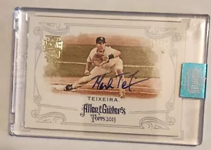 TOPPS 2024 ARCHIV SIGNATUR SERIE 17/23 MARK TEIXEIRA NEW YORK YANKEES - Bild 1 von 4