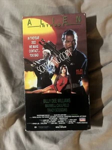 Alien Intruder SCREENER COPY Billy Dee Williams VHS - Imagen 1 de 2
