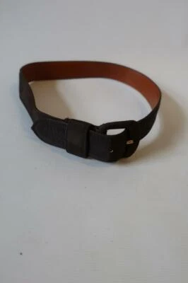 CINTURÓN MUJER GIORGIO ARMANI TELA MARRÓN TALLA 70/28 Foto 1 de 4