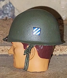 Elmetto 1/6 21C WWII US Army 3° ID sciolto - Foto 1 di 2