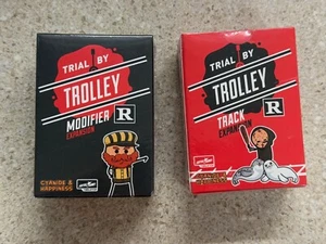 Trial by Trolley: R Rated Modifier & Track Expansion Sets New Sealed - Picture 1 of 3