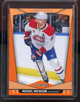 2024-25 O-Pee-Chee Orange #472 Michael Matheson 7/25 - Image 1 of 2