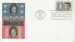 1246 John Kennedy May 29 1964 FDC First Day Boston Massachusetts - Picture 1 of 1