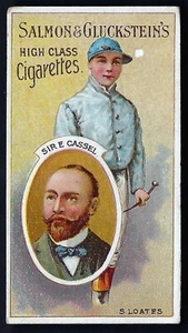 SALMON & GLUCKSTEIN - OWNERS & JOCKEYS SERIES - S LOATES / SIR E CASSEL - Picture 1 of 2