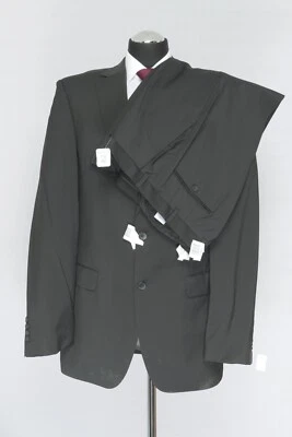 180 PW60 DIGEL Preference Anzug Sakko Hose Gr. 102 schwarz Einreiher Schurwolle - Bild 1 von 4