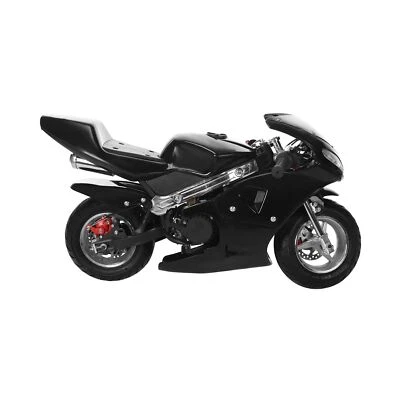 Mini Motorcycle for Adults Kids Pocket Bike Dual Headlights Pocket Rocket Mot... - Image 1 of 4