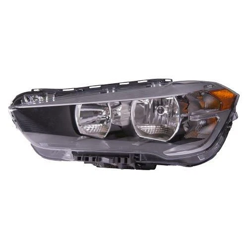 Left (Driver) Headlight Lens/Housing for 2016 - 2022 BMW X1 F48; Halogen; - Image 1 of 1
