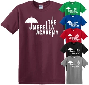 T-Shirt Umbrella Academy Unisex Netflix Superheld Geburtstag Geschenk Kinder Männer T-Shirt - Bild 1 von 8