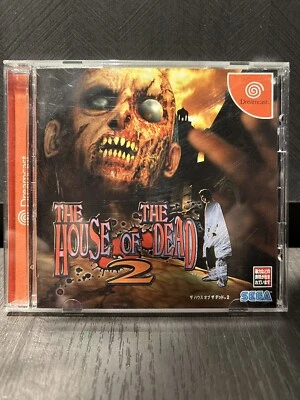 House of the Dead 2  Sega Dreamcast Japanese Import CIB Complete - Image 1 of 4