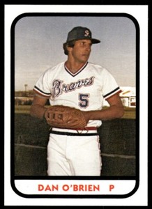 1981 TCMA Richmond Braves Dan O'Brien Richmond Braves #18