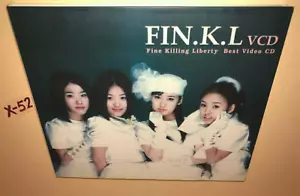 Finkl VCD best of hits Video CD Lee Hyori Blue Rain Blu Day Shadow 핑클 - Imagen 1 de 4