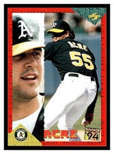 1994 Score Rookie & Traded Mark Acre #RT163  Rookie
