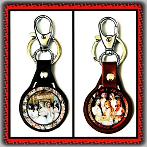 LOVEBITES JAPANESE METAL EXCLUSIVE TWO LEATHER KEYCHAINS - Picture 1 of 3