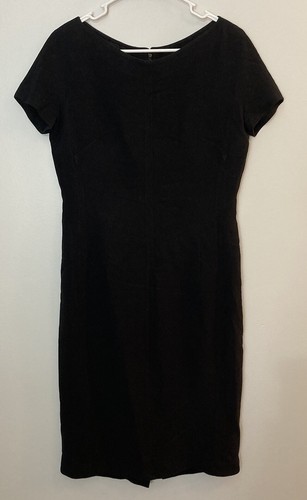 Abito Prada Bergdorf Goodman On The Plaza NY tubino nero midi made in Italy