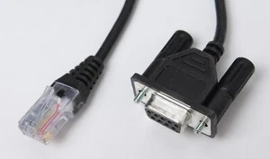 DB9 DSUB-9 (female) zu RJ50 (10 Pin) Kabel Seriell Länge 1m | Nokia AD-3 - Bild 1 von 2