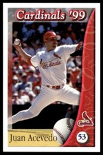 1999 St. Louis Cardinals Police Juan Acevedo #NNO