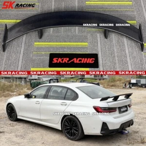 For BMW 2 3 4 Series M2 M3 M4 F22 F80 F82 F30 GT Style Carbon Rear Spoiler Wing - Bild 1 von 24