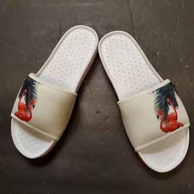 Sandalias Ted Baker para hombre Sauldi Flamingo Slides blancas/rojas talla UK 6 EU 40 US 7 Foto 1 de 4