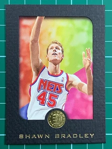 Shawn Bradley #52 New Jersey Nets 1995-96 E-XL Blue Basketball Card - Picture 1 of 3