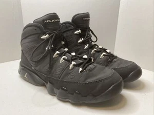 Youth Size 5.5 Air Jordan 9 302359 -013 Black - Picture 1 of 12