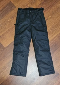Lightweight Kids / Childs WAVEZONE Black Ski / Snow Pants Size 10. Brand New - Picture 1 of 5
