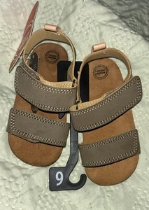 Wonder Nation Fußbett Sandalen Baby Größe 6 brandneu mit Etikett! - Bild 1 von 3