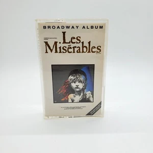 Les Miserables Broadway Album Music Cassette Tape Geffen M5G 24151 - Picture 1 of 4
