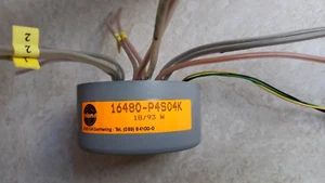 Talema Ringkerntrafo 16480-P4S04K - Pri: 2x100V, 2x20V Sec: 4x21V - Bild 1 von 4