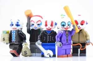 Nuno Brick custom joker gang custom 5 minifigure - Picture 1 of 4