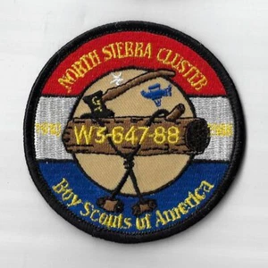 W3-647-88 Boy Scouts of America North Stebra Cluster BLK Bdr. [ND-1404] - Picture 1 of 1