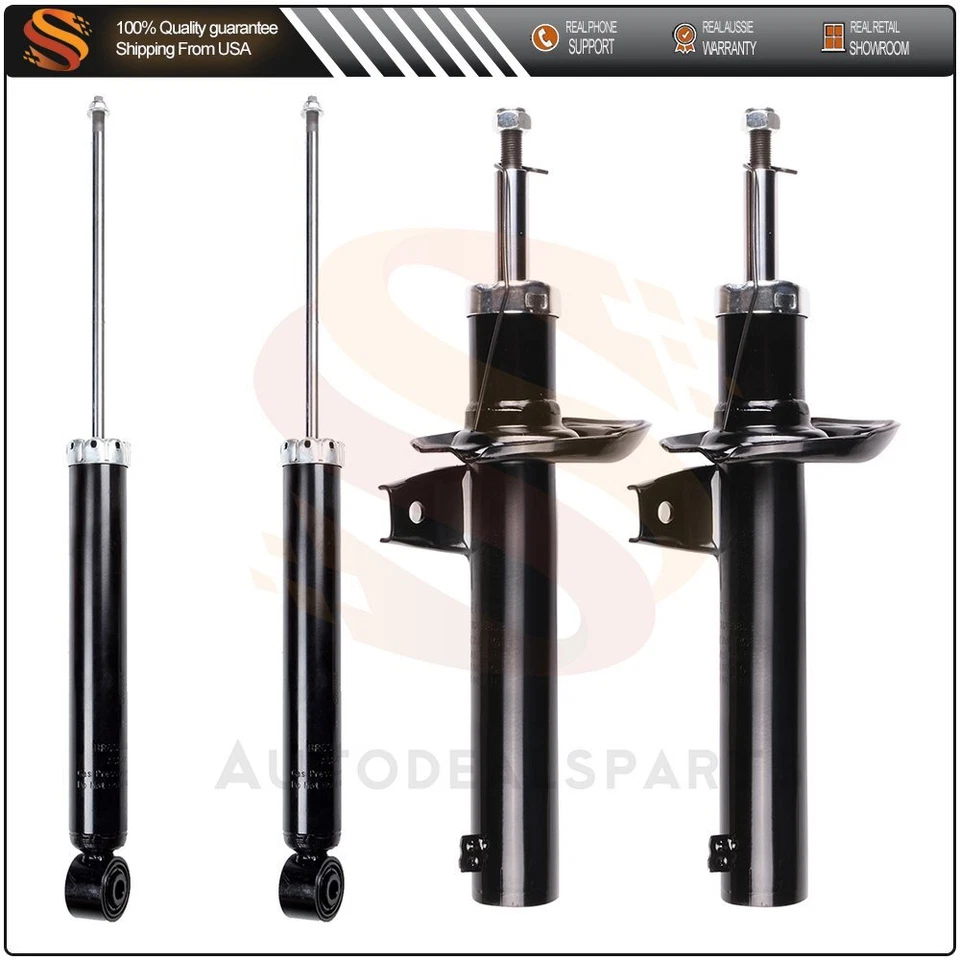 Front Rear 4PCS for 2009 2010 2011 2012 2013 Volkswagen CC Shocks Struts - Image 1 of 1