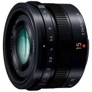 Panasonic LUMIX H-X015-K LEICA DG SUMMILUX 15mm/F1.7 ASPH. Black G Series - Picture 1 of 3
